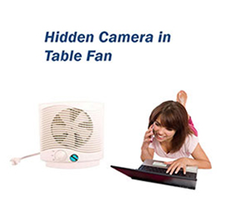 Hidden Camera in Fan
